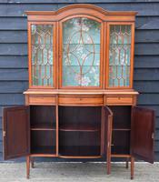 Superb, Fine Quality Edwardian Satinwood Display Cabinet c.1901 (9 of 19) Superb, Fine Quality Edwardian Satinwood Display Cabinet c.1901 (9 of 19)