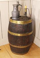 Georgian Oak Brandy Barrel. Stick Stand. Lamp Table (2 of 11) Georgian Oak Brandy Barrel. Stick Stand. Lamp Table (2 of 11)