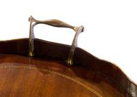 A Pretty 19th Century Tray With Wavy Surround (2 of 5) A Pretty 19th Century Tray With Wavy Surround (2 of 5)