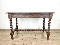 Antique 19th Century Carved Oak Table (11 of 11) Antique 19th Century Carved Oak Table (11 of 11)