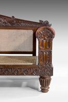 Mid 19th Century Indo-Portuguese Rosewood Sofa (9 of 9) Mid 19th Century Indo-Portuguese Rosewood Sofa (9 of 9)