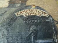 Steam Train Painting "Cambrian Coast Express" by "T.Billett" 1977 (3 of 4) Steam Train Painting "Cambrian Coast Express" by "T.Billett" 1977 (3 of 4)