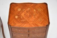 Pair of Antique French Inlaid Marquetry Bedside Tables (7 of 10) Pair of Antique French Inlaid Marquetry Bedside Tables (7 of 10)