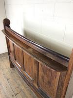Antique Victorian Pitch Pine Curved Back Pew or Settle (3 of 16) Antique Victorian Pitch Pine Curved Back Pew or Settle (3 of 16)
