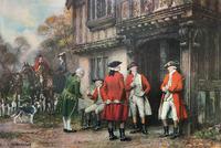 ''Before The Hunt'' Wonderful Large Vintage 18th Century Style Print on Board Picture (2 of 12) ''Before The Hunt'' Wonderful Large Vintage 18th Century Style Print on Board Picture (2 of 12)
