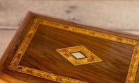 Figured Walnut Tunbridge Table Box 1880 (4 of 7) Figured Walnut Tunbridge Table Box 1880 (4 of 7)