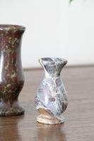 Rare Marble Vases with Lidded Pot (5 of 6) Rare Marble Vases with Lidded Pot (5 of 6)