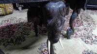 Antique Indian Carved Teak Elephant Table (2 of 6) Antique Indian Carved Teak Elephant Table (2 of 6)