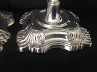 Pair of Antique Victorian Silver Candlesticks - 1898 (3 of 7) Pair of Antique Victorian Silver Candlesticks - 1898 (3 of 7)