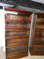 Pair of English Stamped Globe Wernicke Bookcases (4 of 9) Pair of English Stamped Globe Wernicke Bookcases (4 of 9)