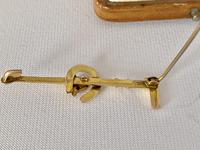 Edwardian 9ct Gold & Ruby Stock Pin (4 of 6) Edwardian 9ct Gold & Ruby Stock Pin (4 of 6)