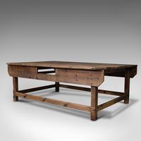 Large Antique Textiles Table, English, Pine, Shop, Retail, Display, Victorian (3 of 12) Large Antique Textiles Table, English, Pine, Shop, Retail, Display, Victorian (3 of 12)