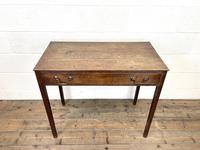 Antique Georgian Oak Side Table with Drawer (3 of 10) Antique Georgian Oak Side Table with Drawer (3 of 10)