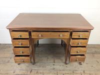 Antique Edwardian Mahogany Writing Desk (8 of 12) Antique Edwardian Mahogany Writing Desk (8 of 12)