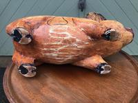 Antique Carved Pine Butchers Shop Display Pig (5 of 8) Antique Carved Pine Butchers Shop Display Pig (5 of 8)