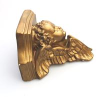 A Good Pair (2x) of Vintage Gilded Plaster Corbel Shelf Brackets C.1960 (4 of 15) A Good Pair (2x) of Vintage Gilded Plaster Corbel Shelf Brackets C.1960 (4 of 15)
