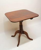 Late Georgian tilt top, Mahogany occasional or wine table. (3 of 14) Late Georgian tilt top, Mahogany occasional or wine table. (3 of 14)