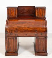 High Quality William IV Mahogany Cylinder Desk (5 of 13) High Quality William IV Mahogany Cylinder Desk (5 of 13)