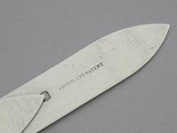 Silver "Apperley's Patent" Combination Bookmarker Leaf Holder & Paper Knife, by Sampson Mordan & Co, London, 1902 (5 of 10) Silver "Apperley's Patent" Combination Bookmarker Leaf Holder & Paper Knife, by Sampson Mordan & Co, London, 1902 (5 of 10)