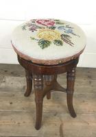 Antique Victorian Walnut Piano Stool (9 of 9) Antique Victorian Walnut Piano Stool (9 of 9)
