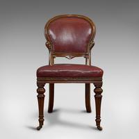 Pair of Antique Chairs, Walnut, Leather, Seat, Doveston, Bird & Hull, Victorian (4 of 12) Pair of Antique Chairs, Walnut, Leather, Seat, Doveston, Bird & Hull, Victorian (4 of 12)