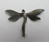 John Atkins & Son Silver & Enamel Dragonfly Brooch, 1916 (10 of 10) John Atkins & Son Silver & Enamel Dragonfly Brooch, 1916 (10 of 10)