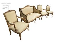 Exceptional Antique French 19th Century Gold Gilt Upholstered Salon Suite (8 of 9) Exceptional Antique French 19th Century Gold Gilt Upholstered Salon Suite (8 of 9)