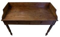 Victorian Side Table with Gallery & Two Drawers Under (5 of 7) Victorian Side Table with Gallery & Two Drawers Under (5 of 7)