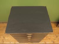 Vintage Industrial Black Painted Chest of Drawers, Office or Workshop Chest (5 of 12) Vintage Industrial Black Painted Chest of Drawers, Office or Workshop Chest (5 of 12)