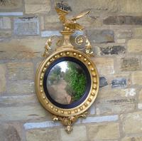 Outstanding Regency Giltwood Mirror With Eagle Crest (4 of 10) Outstanding Regency Giltwood Mirror With Eagle Crest (4 of 10)