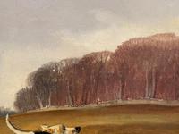 Victorian Sporting Oil Painting "Taking A Fence" Horse & Rider With Scent Foxhounds Hunting By John Alfred Wheeler (27 of 59) Victorian Sporting Oil Painting "Taking A Fence" Horse & Rider With Scent Foxhounds Hunting By John Alfred Wheeler (27 of 59)