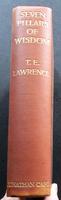 1935 1st Edition Seven Pillars of Wisdom, A Triumph by T E Lawrence (5 of 5) 1935 1st Edition Seven Pillars of Wisdom, A Triumph by T E Lawrence (5 of 5)