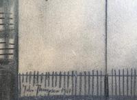 Original Mixed Media Drawing 'industrial Street' by John Thompson Signed & Dated 1981 - Framed (2 of 3) Original Mixed Media Drawing 'industrial Street' by John Thompson Signed & Dated 1981 - Framed (2 of 3)