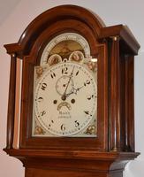 Lovely 19th Century Eight Day Mahogany Moon Rolling Longcase Clock by Mann of Norwich c.1810-1830 (9 of 10) Lovely 19th Century Eight Day Mahogany Moon Rolling Longcase Clock by Mann of Norwich c.1810-1830 (9 of 10)