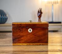 Georgian Mahogany Tea Caddy c.1820 (8 of 9) Georgian Mahogany Tea Caddy c.1820 (8 of 9)