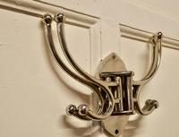 Art Deco Style French Chrome Coat Rack, Hat & Coat Hooks (4 of 5) Art Deco Style French Chrome Coat Rack, Hat & Coat Hooks (4 of 5)
