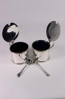 Pair of Heavy Gauge George V Silver Drum Mustards (3 of 7) Pair of Heavy Gauge George V Silver Drum Mustards (3 of 7)