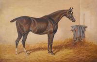 Monarch, Oil Painting of a Horse by William Eddowes Turner (4 of 8) Monarch, Oil Painting of a Horse by William Eddowes Turner (4 of 8)