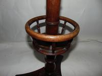 Regency Mahogany Pedestal Table with Under-basket (3 of 5)