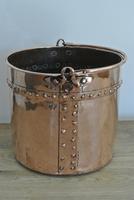 Fine Early 19th Century Copper Ember Bucket Coal Bucket Log Bucket (4 of 11) Fine Early 19th Century Copper Ember Bucket Coal Bucket Log Bucket (4 of 11)