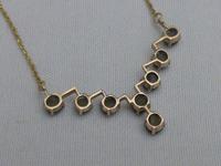 Art Deco Cat's Eye Necklace (2 of 7) Art Deco Cat's Eye Necklace (2 of 7)