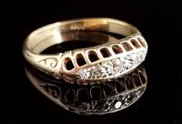 Antique Diamond Five Stone Ring, 18ct Gold, Edwardian (9 of 12) Antique Diamond Five Stone Ring, 18ct Gold, Edwardian (9 of 12)