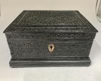 Antique Anglo Indian Hand Carved Wooden Box c.1895 (6 of 7) Antique Anglo Indian Hand Carved Wooden Box c.1895 (6 of 7)