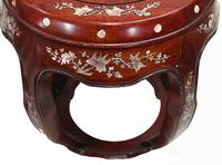Pair Chinese Barrel Seats Pedestal Stand Tables (8 of 11) Pair Chinese Barrel Seats Pedestal Stand Tables (8 of 11)
