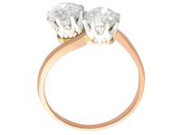 1.57ct Diamond & 18ct Rose Gold Twist Ring - Antique c.1910 (6 of 9) 1.57ct Diamond & 18ct Rose Gold Twist Ring - Antique c.1910 (6 of 9)