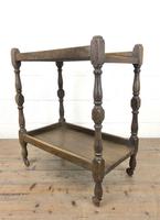 Antique Oak Drinks Trolley (m-1400) (5 of 8) Antique Oak Drinks Trolley (m-1400) (5 of 8)