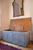 18th Century Painted Pine Coffer (11 of 28) 18th Century Painted Pine Coffer (11 of 28)