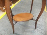 Two Tier Oval Window Table (3 of 3) Two Tier Oval Window Table (3 of 3)