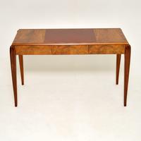 Art Deco Vintage Walnut Writing Table / Desk by McIntosh (3 of 16) Art Deco Vintage Walnut Writing Table / Desk by McIntosh (3 of 16)