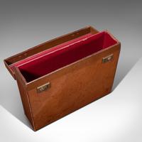 Antique Folio Case, English, Leather, Record Producer's Attache Briefcase, 1920 (8 of 12) Antique Folio Case, English, Leather, Record Producer's Attache Briefcase, 1920 (8 of 12)